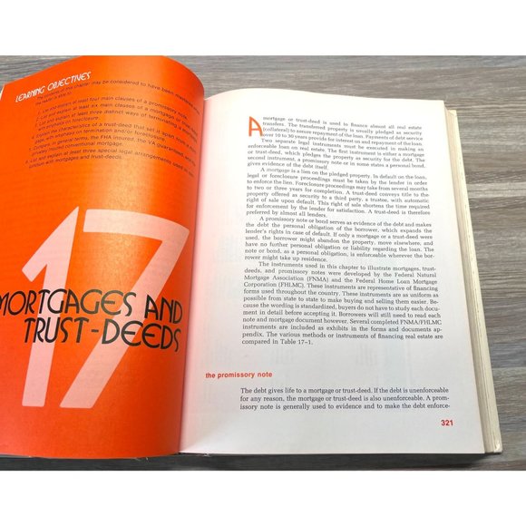 Fundamentals of Real Estate Textbook 1977 by Jerome Dasso - Picture 14 of 15